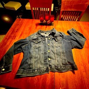 Lane Bryant Jean Jacket-hardly worn-excellent condition!